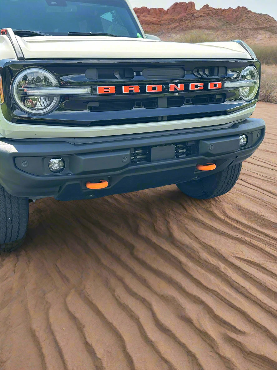 2021+ Ford Bronco Snap-On Tow Hook Covers