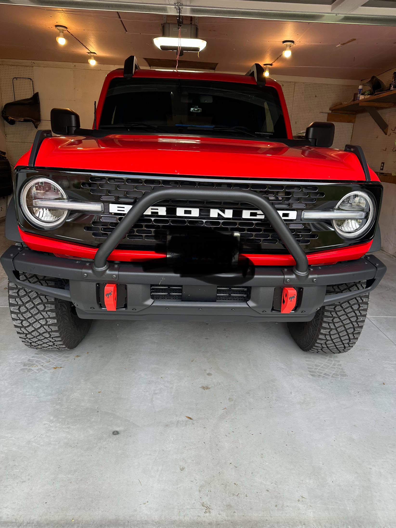 2021+ Ford Bronco Snap-On Shackle Mount Tow Hook Covers
