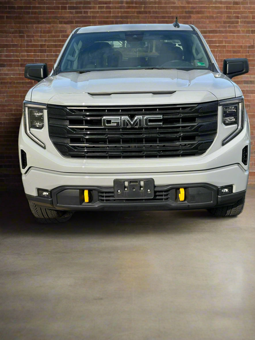 Front Tow Hook Cover Set For 2016-2018 GMC Sierra 1500 – AM Autoparts, Pair