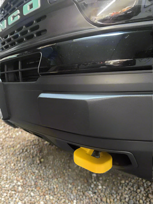 Snap-Fit Tow Hook Covers compatible with 2021-2024 Ford Bronco Sport