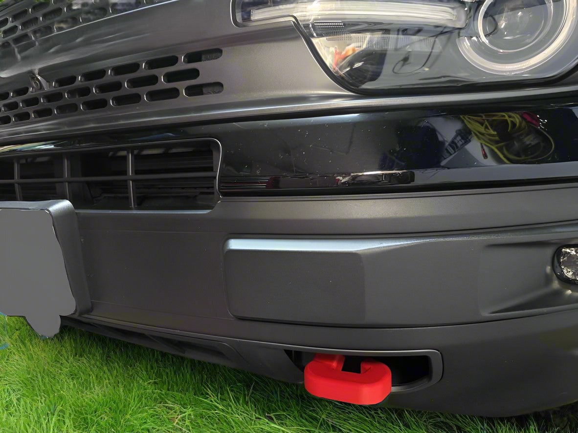 Snap-Fit Tow Hook Covers compatible with 2021-2024 Ford Bronco Sport