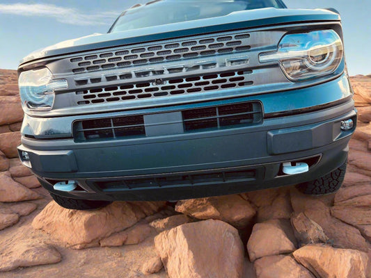 Snap-Fit Tow Hook Covers compatible with 2021-2024 Ford Bronco Sport