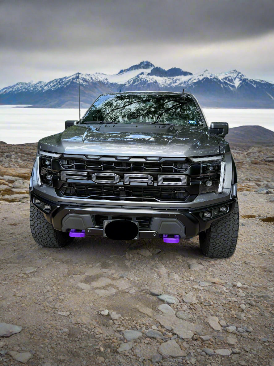2015+ F-150 Raptor and Tremor Flex Tow Hook Covers