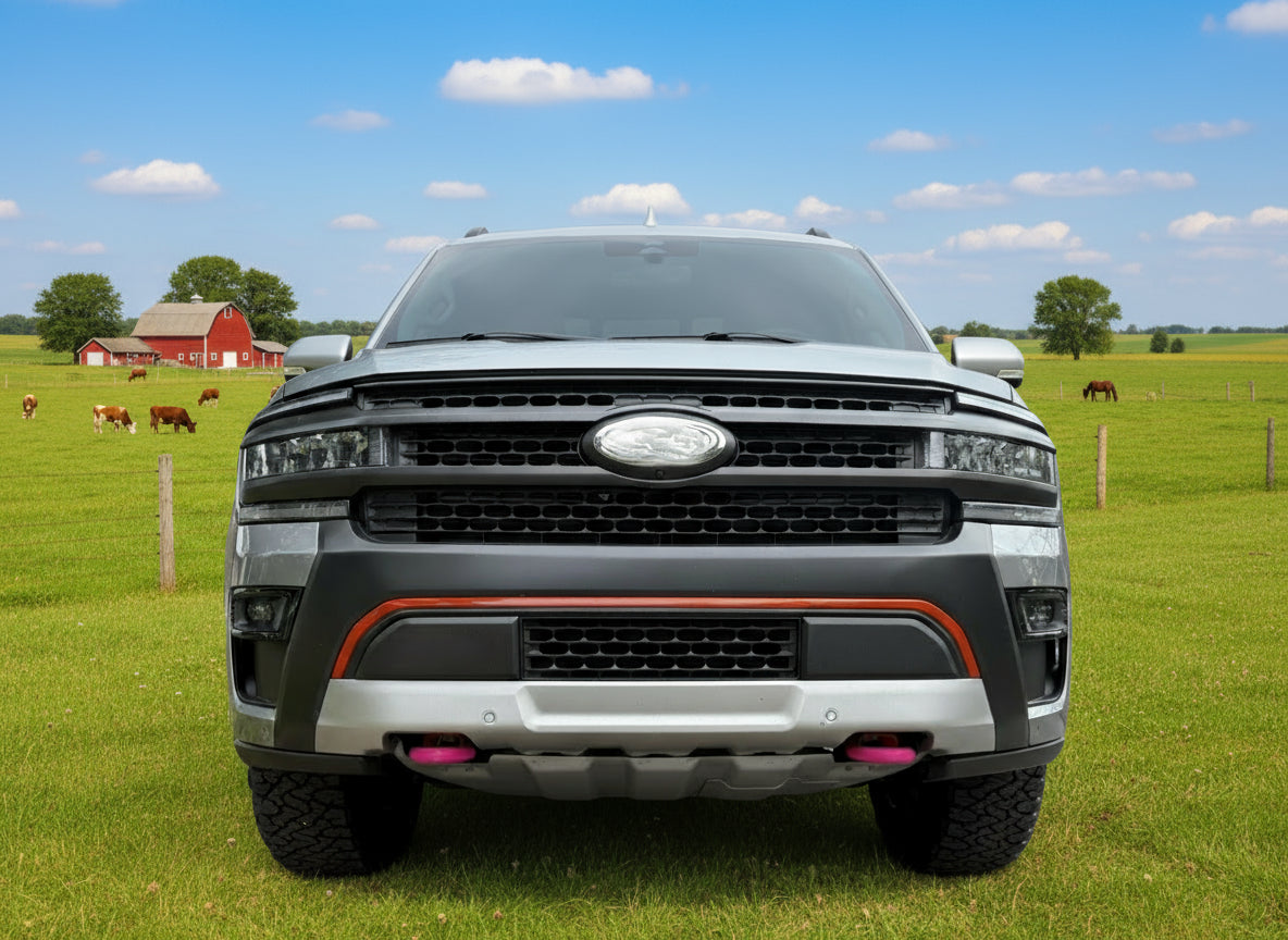 2018+ Expedition Snap Tow Hook Covers