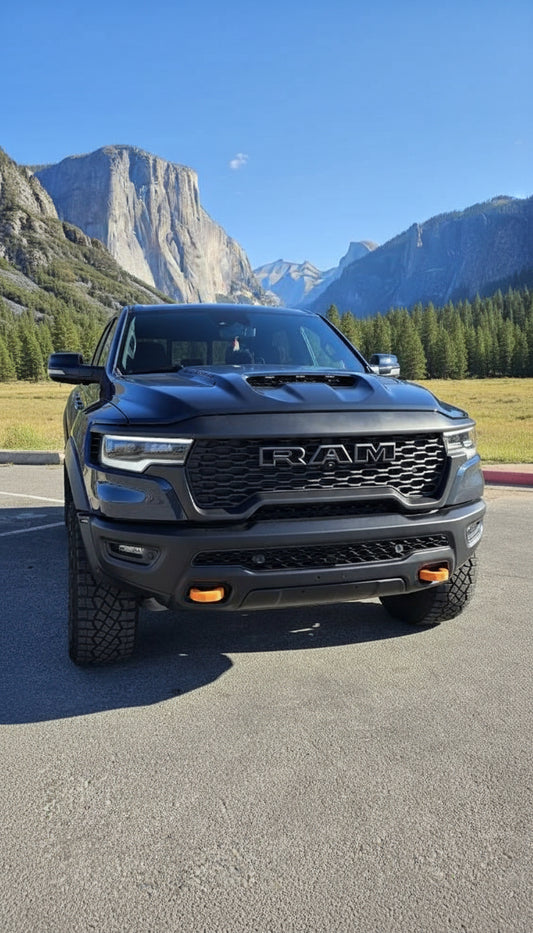 Snap-Fit Tow Hook Covers Compatible with 2019+ Ram 1500