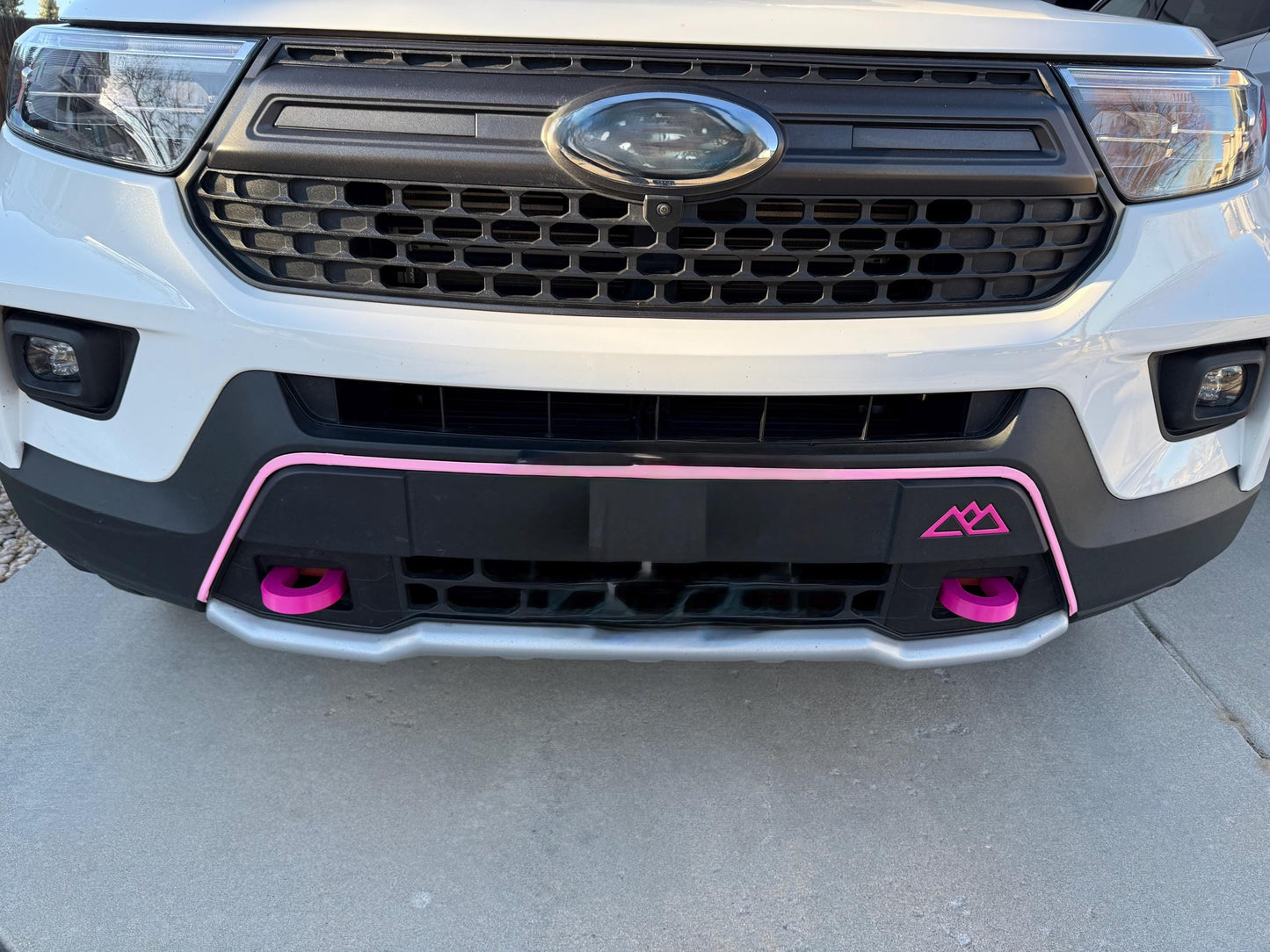 2021+ Explorer Snap-Fit Tow Hook Covers
