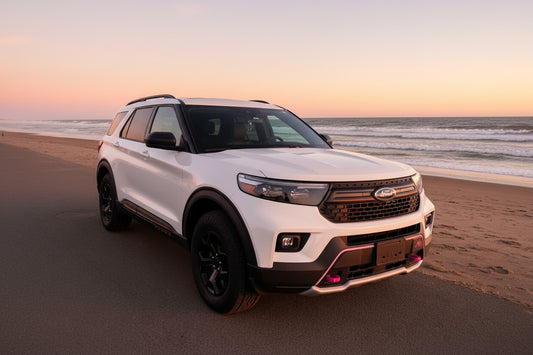 2021+ Explorer Snap-Fit Tow Hook Covers