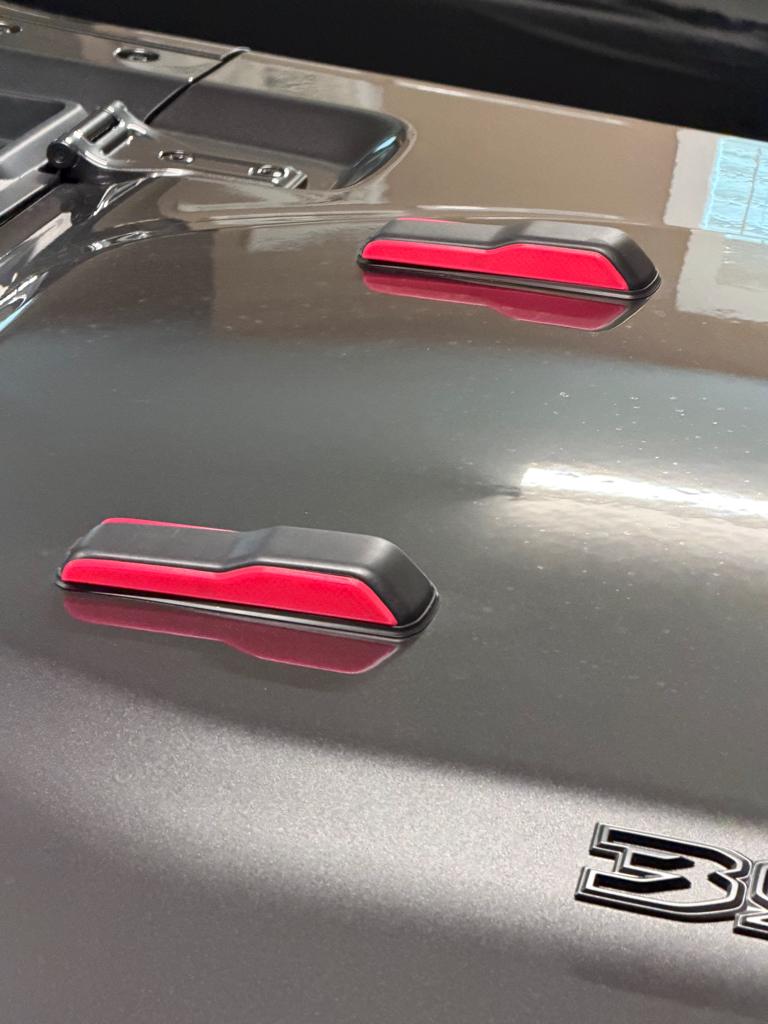 Windshield Rest Hood Accents compatible with Jeep JL Wrangler (2019+)