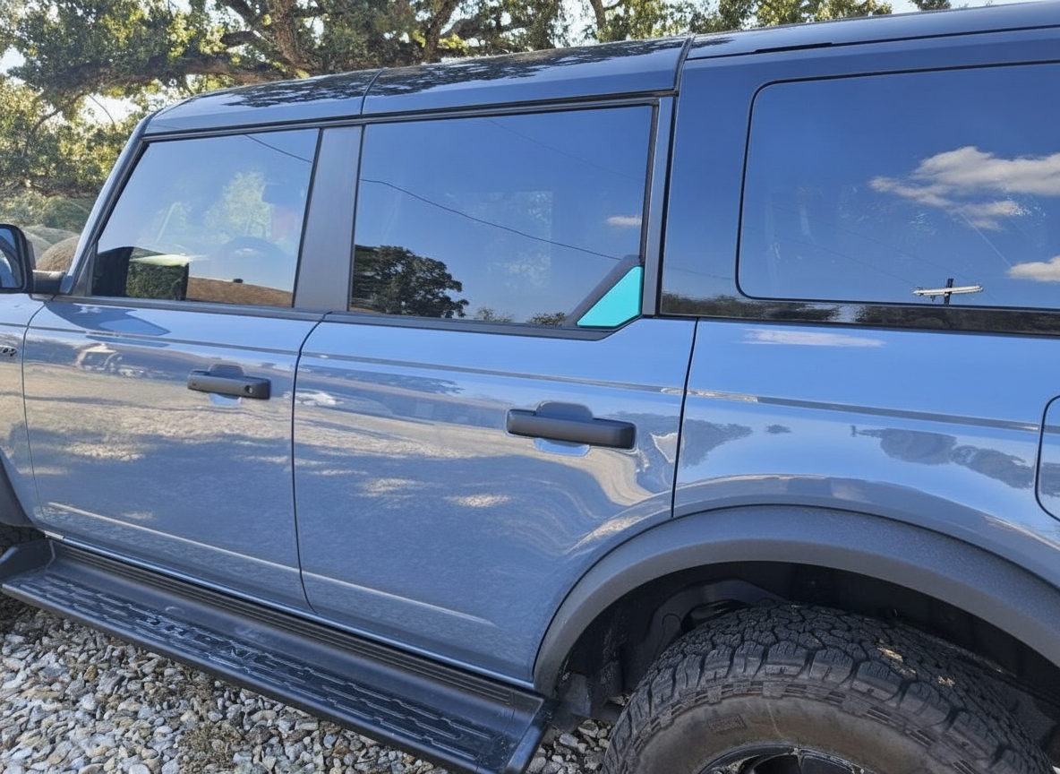 Rear Window Trim Accents compatible with 2021+ Ford Bronco (Set of 2)