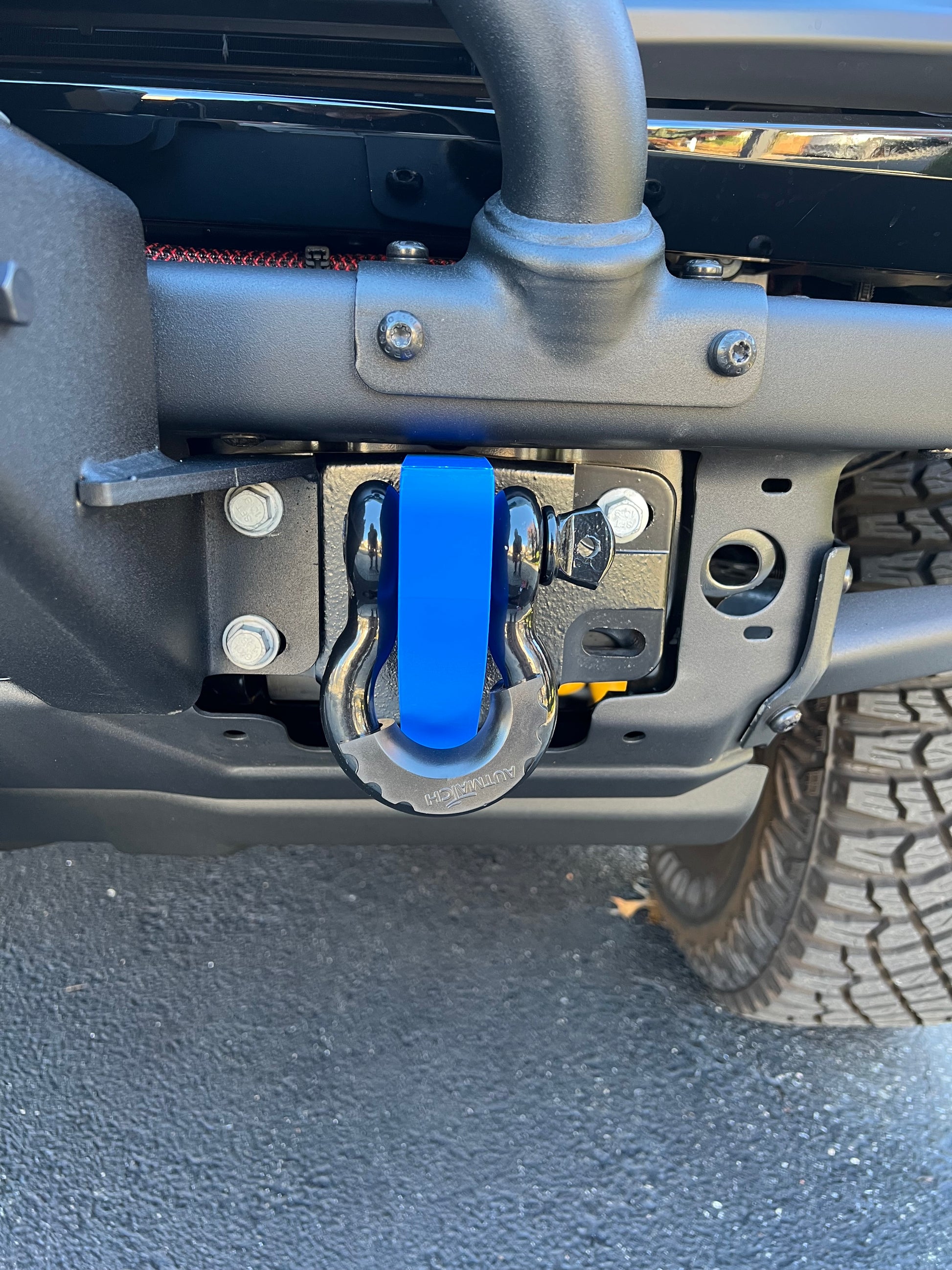 2021+ Ford Bronco Snap-On Shackle Mount Tow Hook Covers