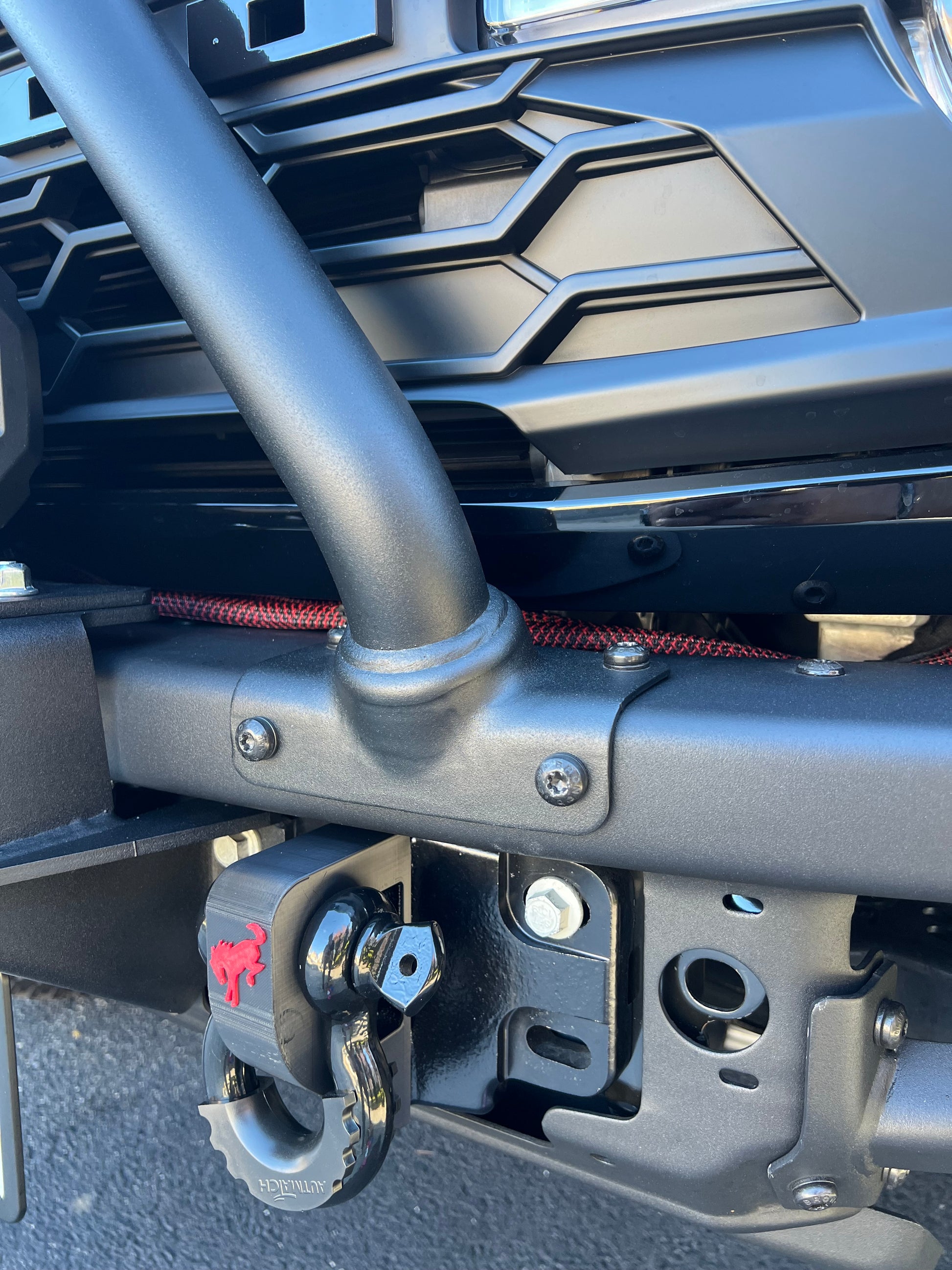 2021+ Ford Bronco Snap-On Shackle Mount Tow Hook Covers