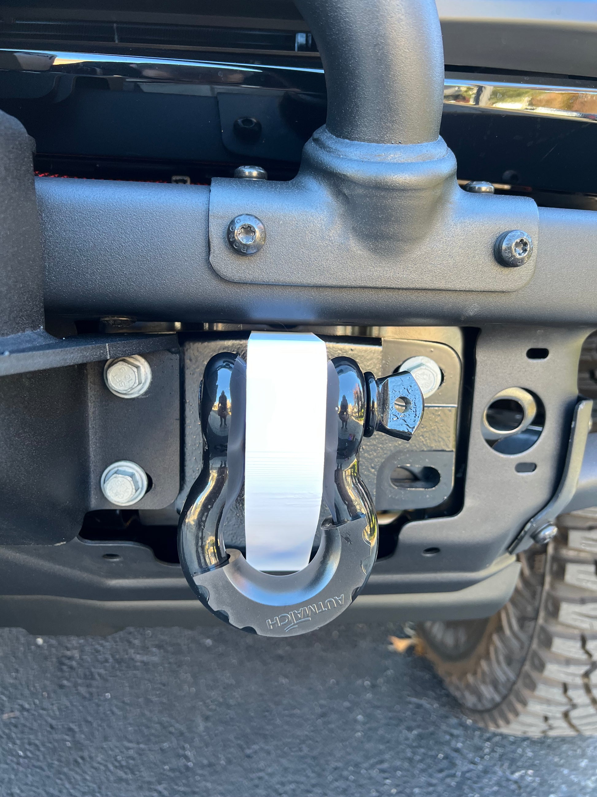 2021+ Ford Bronco Snap-On Shackle Mount Tow Hook Covers