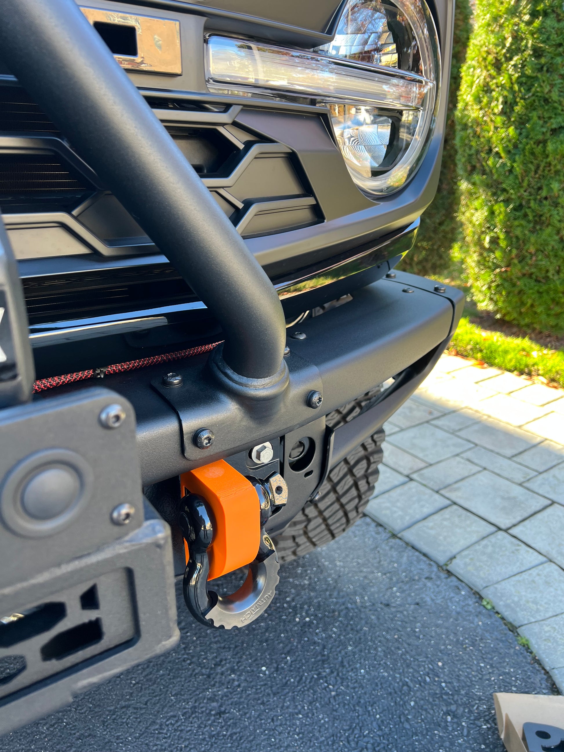 2021+ Ford Bronco Snap-On Shackle Mount Tow Hook Covers