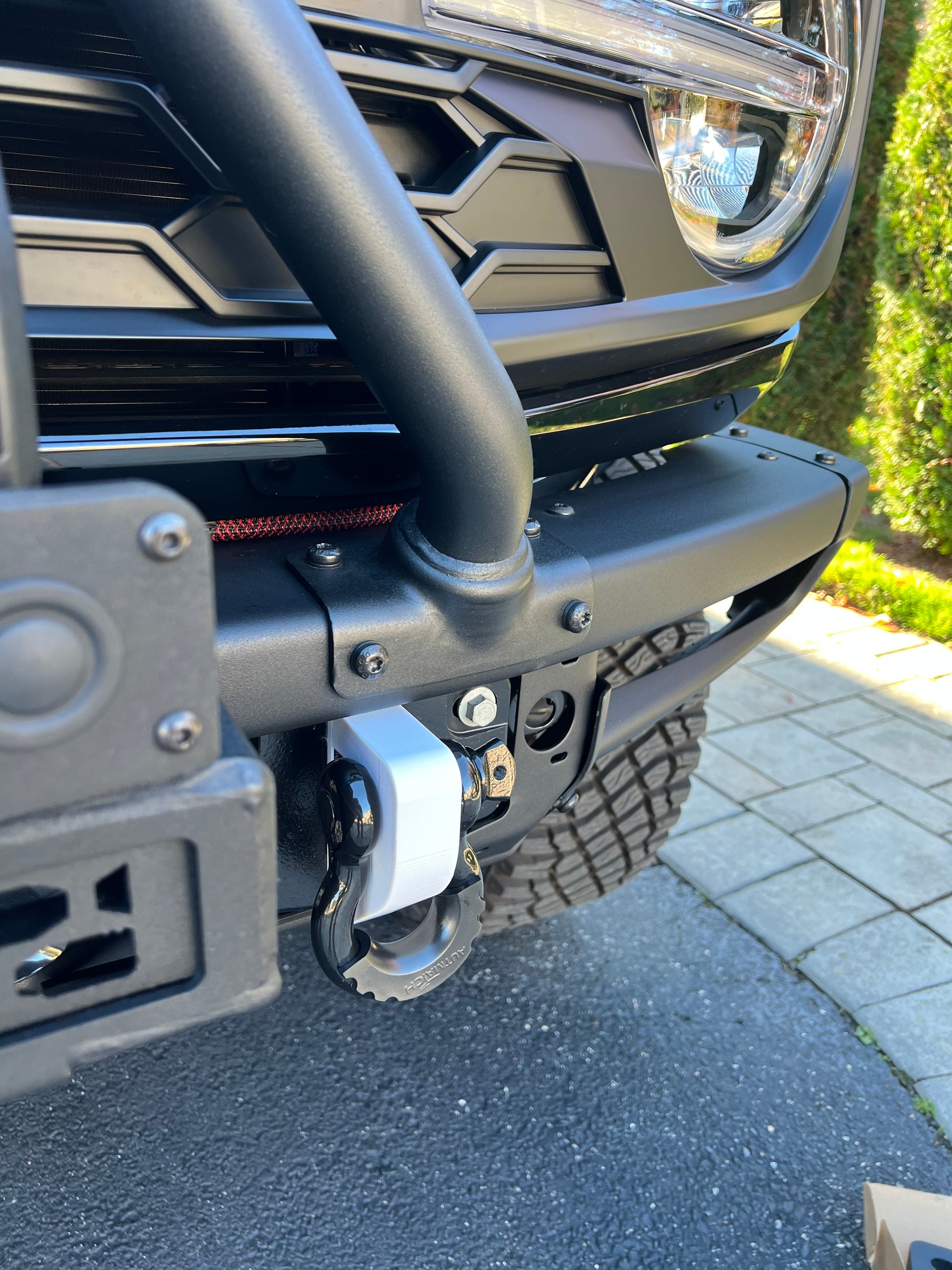 2021+ Ford Bronco Snap-On Shackle Mount Tow Hook Covers