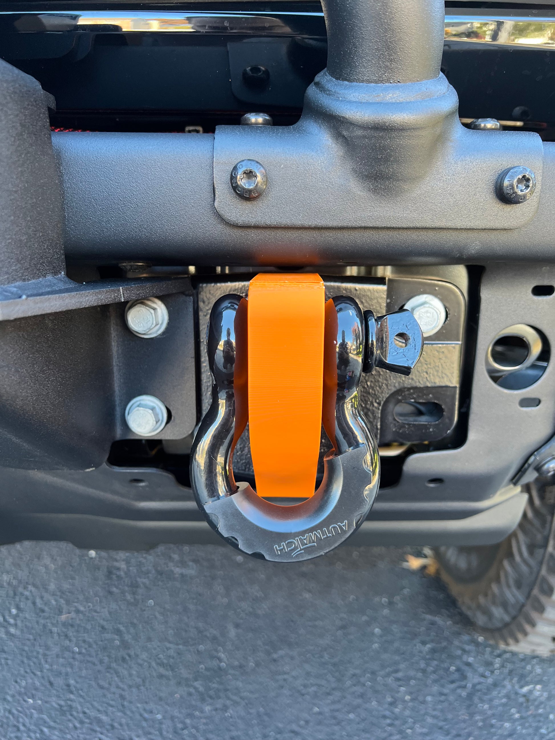 2021+ Ford Bronco Snap-On Shackle Mount Tow Hook Covers