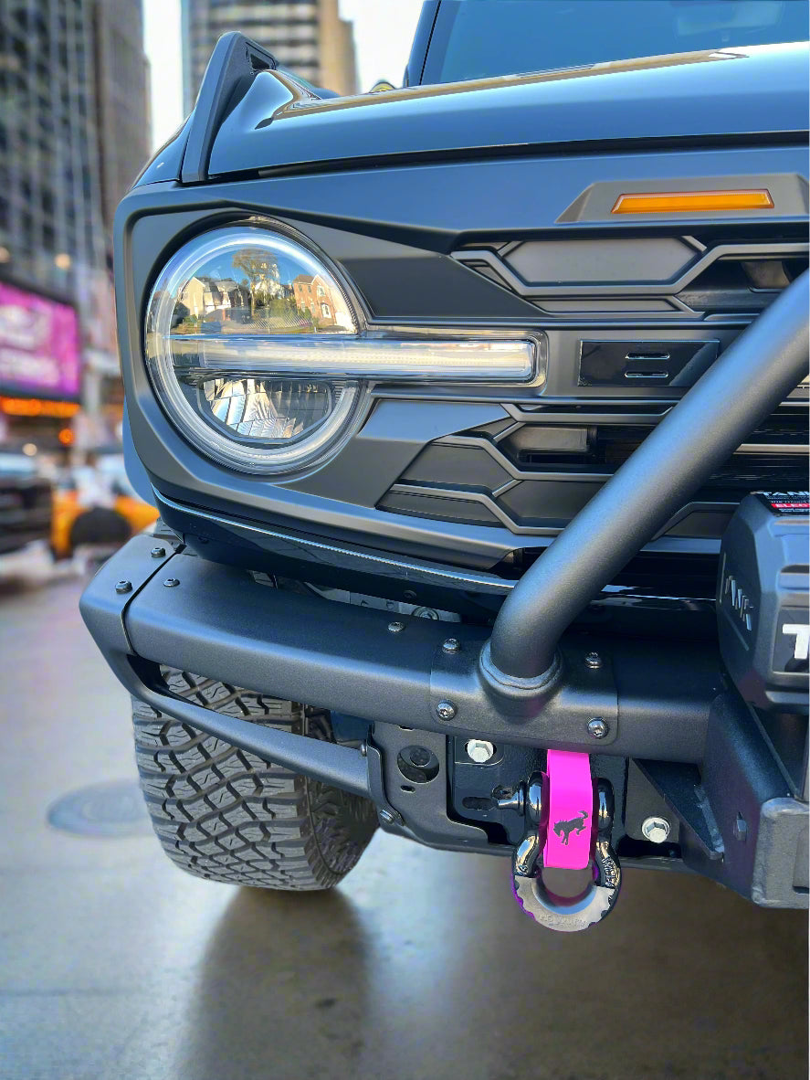 2021+ Ford Bronco Snap-On Shackle Mount Tow Hook Covers