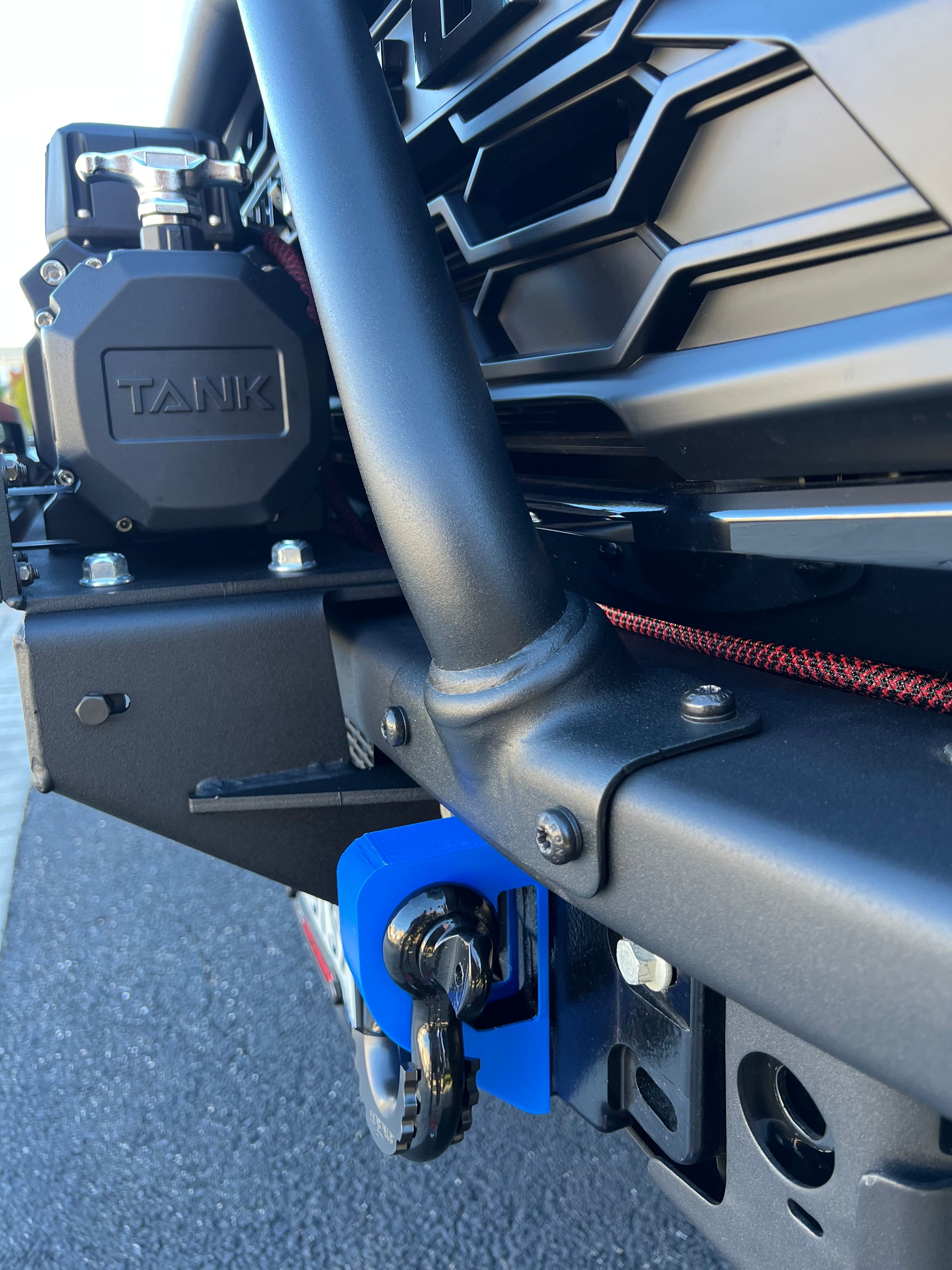 2021+ Ford Bronco Snap-On Shackle Mount Tow Hook Covers